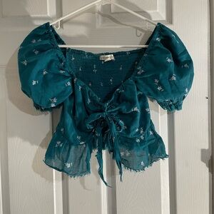 Aeropostale floral, tank top size small